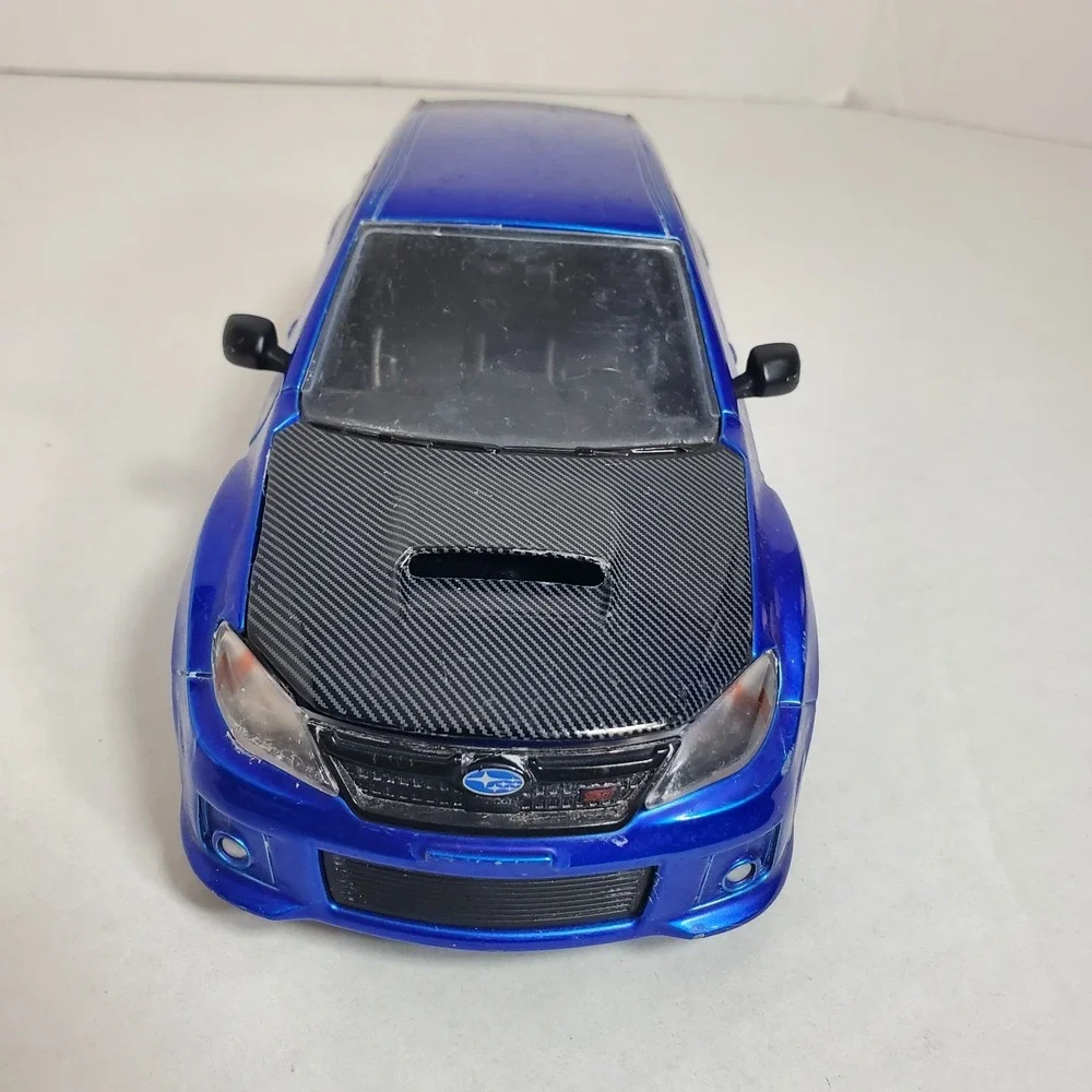 Joda Toys 1:24 Scale 2012 Subaru Impreza‎ WRX STI Blue Silver Die-Cast Model Car